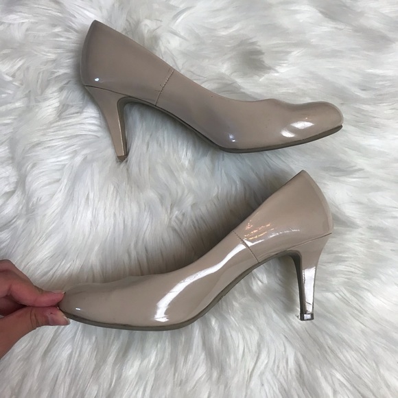 [Comfort Plus] Nude Round Toe Heel - Picture 5 of 7